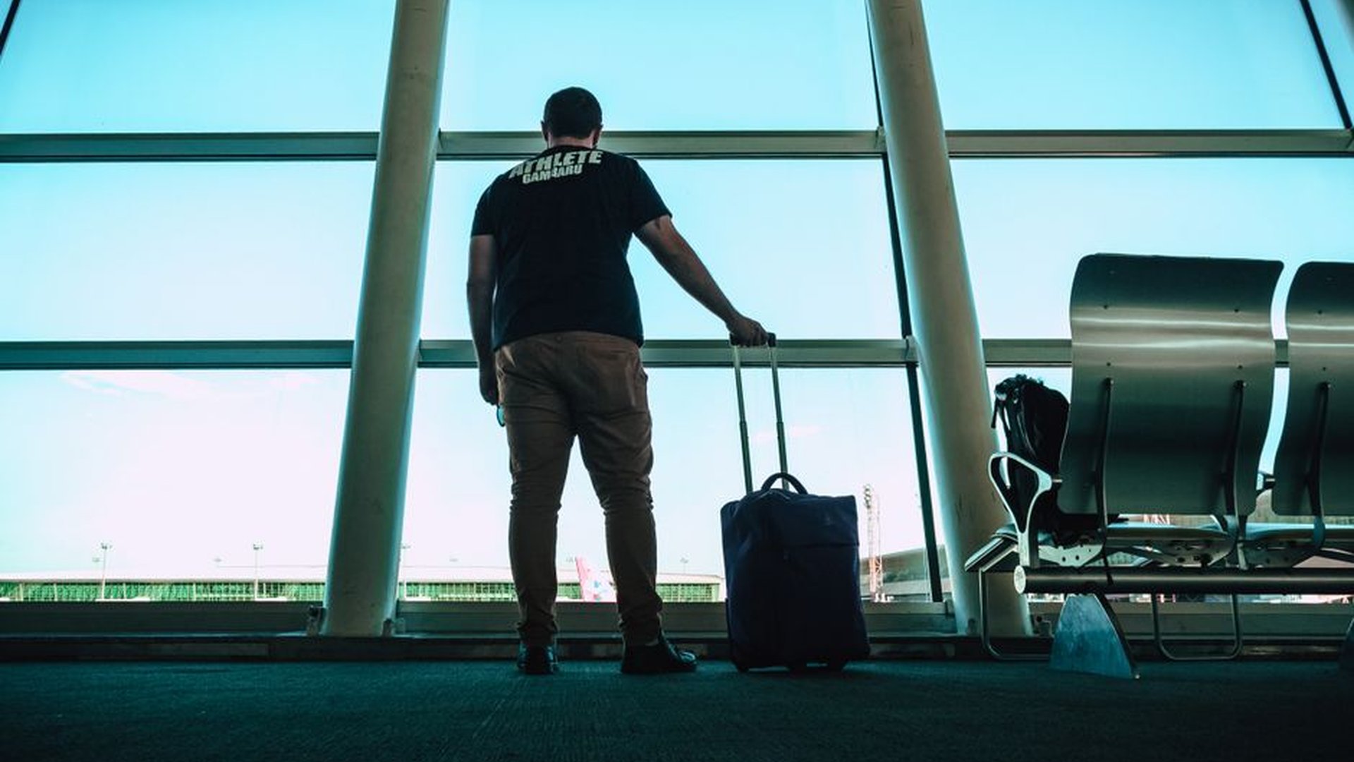 travel backpack airport delay luggage lost flight